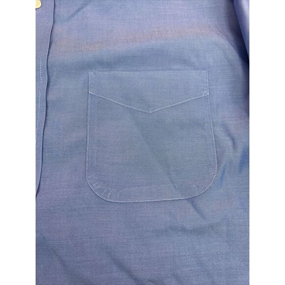 Brooks Brothers Regent Dress Button Down Shirt 16 1/2 x 32 Blue - Picture 6 of 10